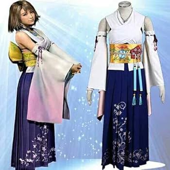 コスプレ衣装 yuna Final Fantasy X-2 Yuna Lenne Songstress Cosplay Costume